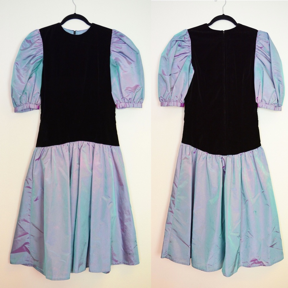 Vintage 80s 90s Prom Dress Costume